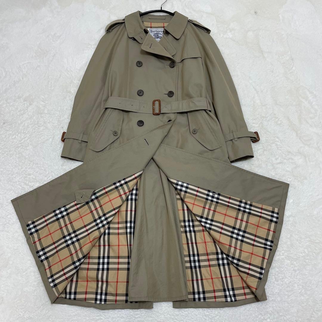 バーバリー トレンチコート Lサイズ ベージュ ロング丈 Lサイズ バーバリー BURBERRY 8045774 コート レディース アウター トレンチ